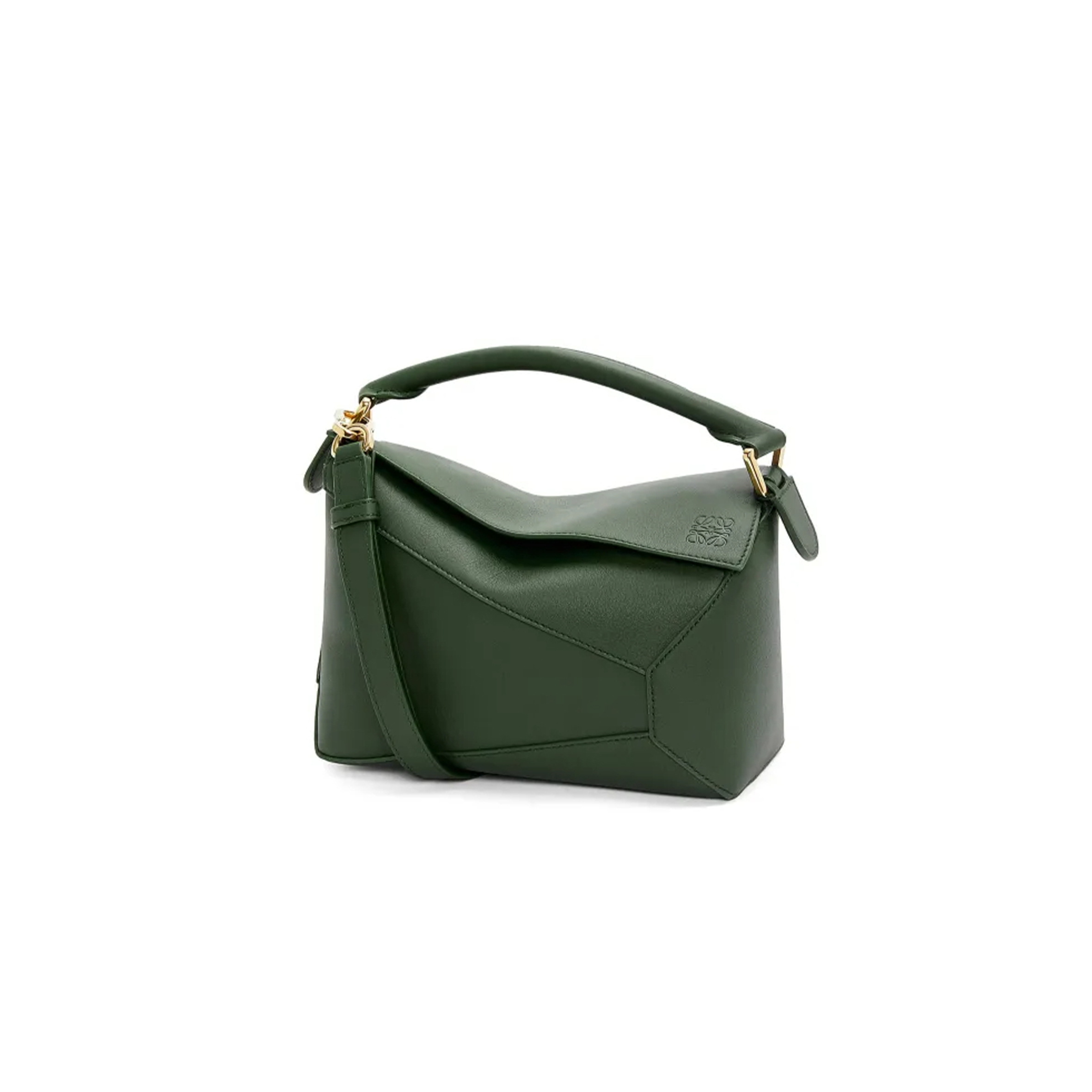 LOEWE SMALL PUZZLE EDGE BAG IN CLASSIC CALFSKIN A510P60X41-4360 (24*16.5*10.5cm)